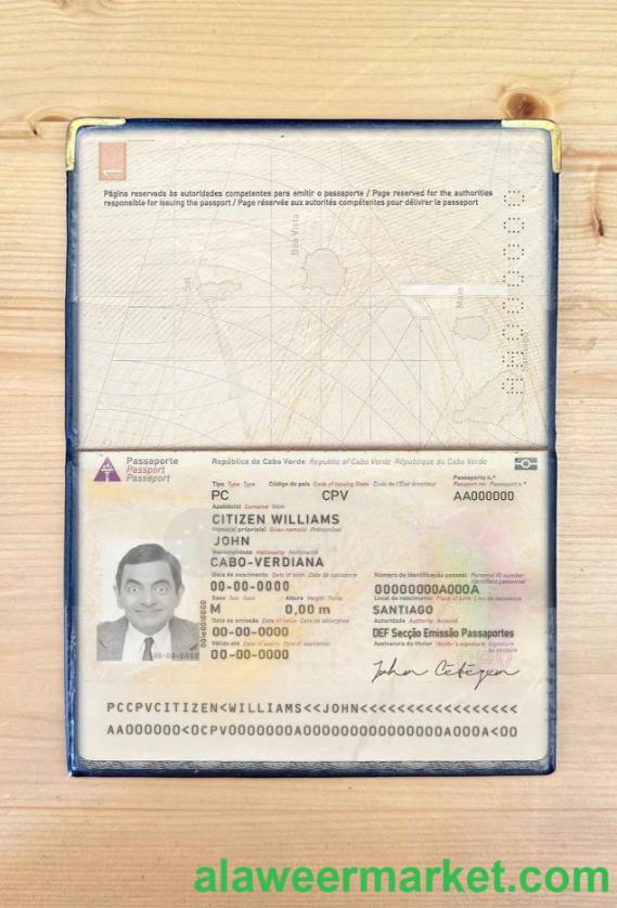 Cabo Verde pass photo look